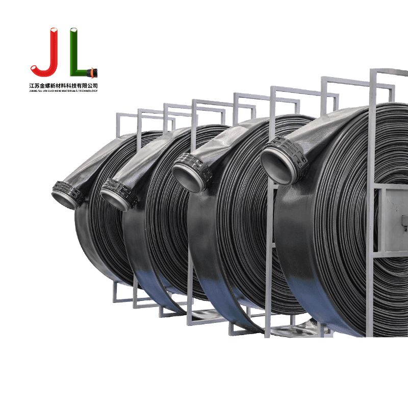 Ống xả phẳng Polyurethane hai lớp Jinluo - Chống dầu, chống mài mòn