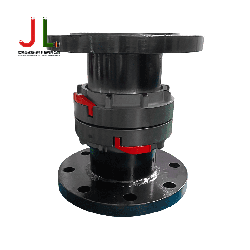 Khớp nối mặt bích ống có đường kính lớn LDHC | Đầu nối mặt bích bằng thép carbon / thép không gỉ bịt kín áp suất cao cho hóa dầu